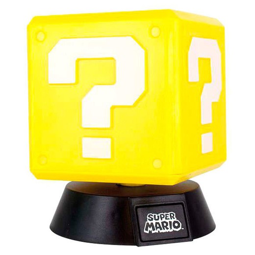 Lampe De Bloc De Questions 3D Super Mario Bros Nintendo