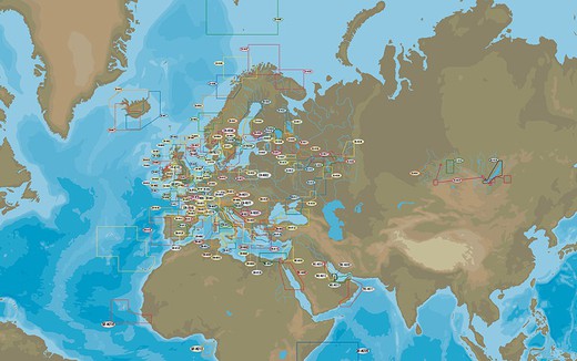 C-MAP MAX-N + WIDE Mapping