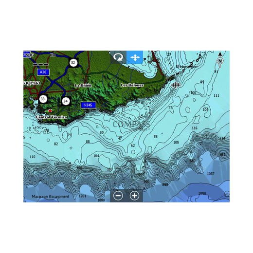 Lowrance HOOK Reveal 5 HDI 83/200/Downscan and Mediterranean Compass Emaps  Chart — nauticamilanonline