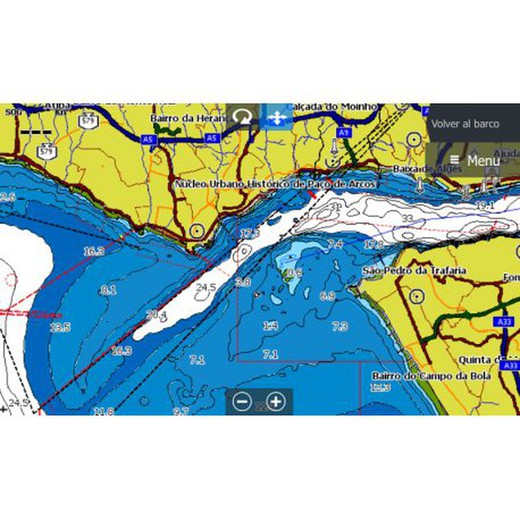 Lowrance HOOK Reveal 5 HDI 83/200/Downscan e Mediterranean Compass Emaps  Chart — nauticamilanonline