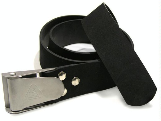 Cressi Inox Buckle Elastic Rubber Belt