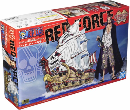 Figuur bandai hobby one piece grand ship collection red force