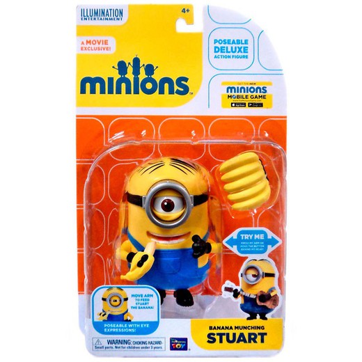 Stuart Banana Minions Figure 12cm — nauticamilanonline