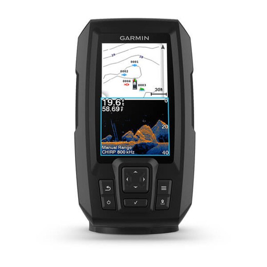 Garmin Striker Vivid 4cv Sonda GPS con Transductor GT20-TM