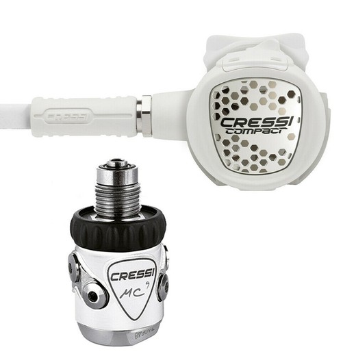 Regulator Cressi Xs Compact White - MC9 Din