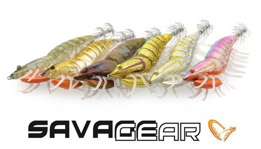 Savage Gear 3D Camarão Híbrido Egi