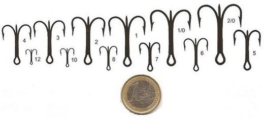 Τριπλό γάντζο Mustad 3551-DS