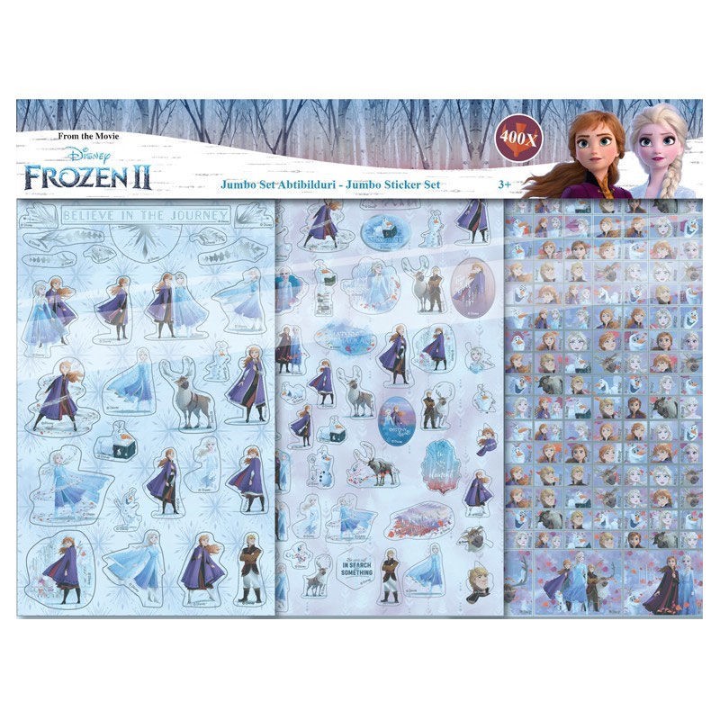Blister 400 pegatinas Frozen 2 Disney — nauticamilanonline