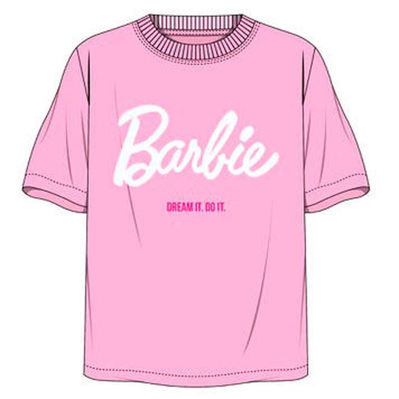 Camiseta Barbie adulto — nauticamilanonline