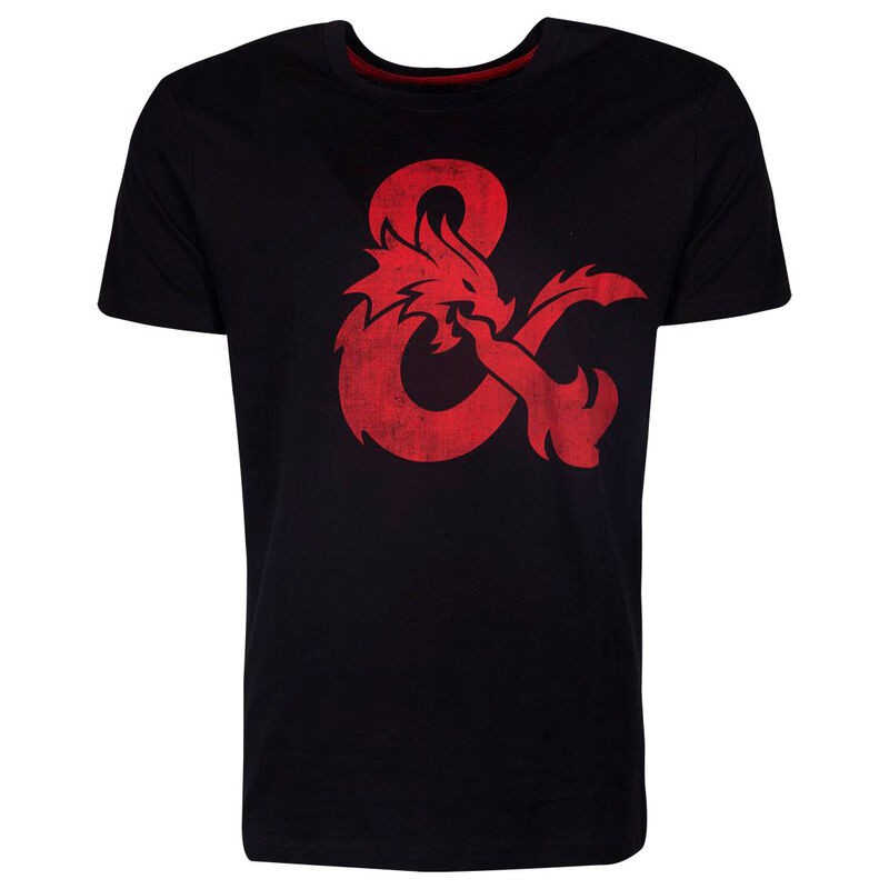 Dragon Logo Dungeons Dragons T Shirt Botenwinkel Milaan