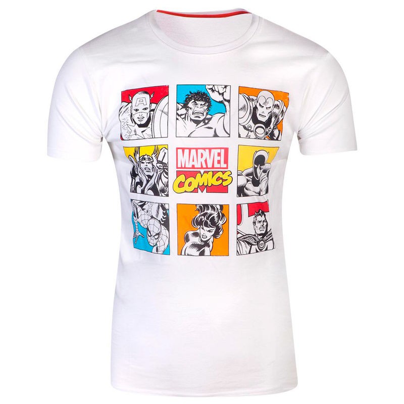 Cortés conectar en caso Camiseta Retro Comics Marvel — nauticamilanonline