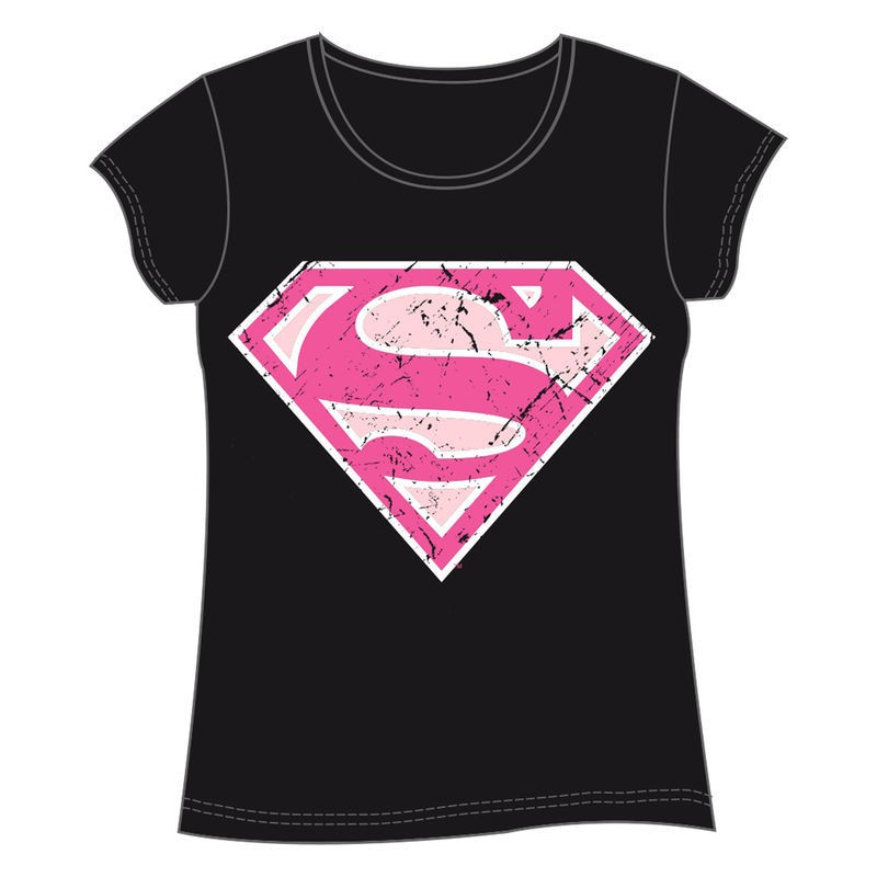 Superman DC Comics voksen kvinde t-shirt nauticamilanonline.com