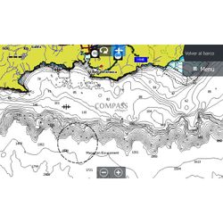 Cartografia Compass E+ Spain Mediterranean