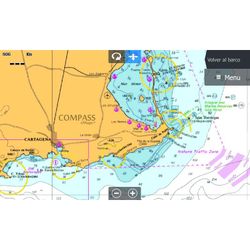 Cartografia Compass E+ Spain Mediterranean