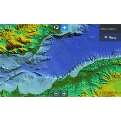 Cartografia Compass E+ Spain Mediterranean