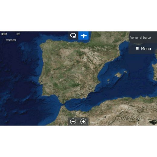 Cartografia Compass E+ Spain Mediterranean