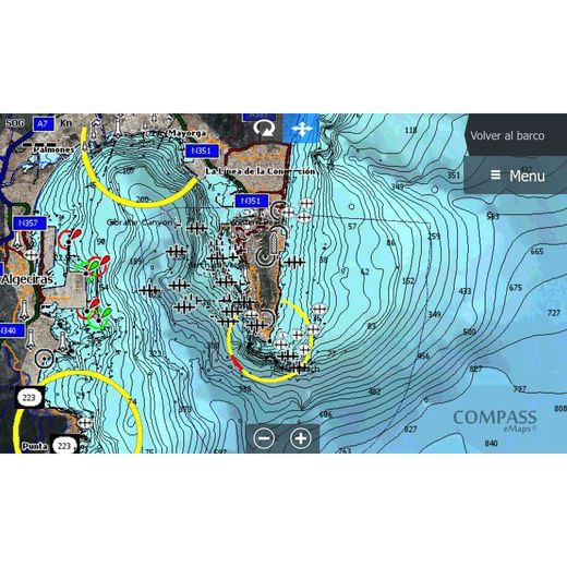Cartografia Compass E+ Spain Mediterranean