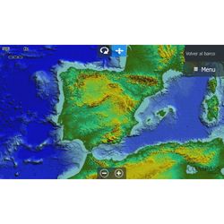 Cartografia Compass E+ Spain Mediterranean