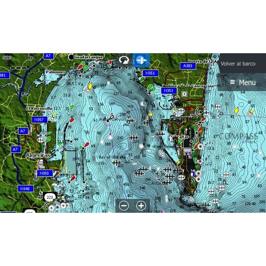 Cartografia Compass E+ Spain Mediterranean