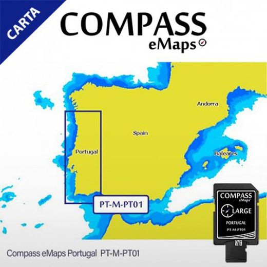 Cartografia Compass eMaps Large