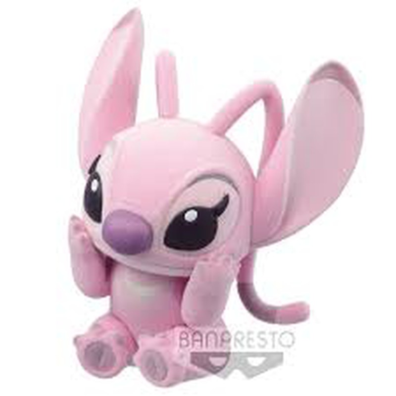 Banpresto Disney Lilo & stitch stitch fluffy puffy angel pink —  nauticamilanonline
