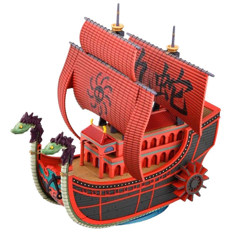 Kuja Ship Figure Kit de maquette de bateau Pirates One Piece 15cm