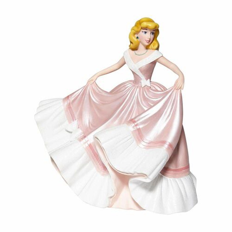 Enesco disney figure cinderella cinderella with pink dress —  nauticamilanonline