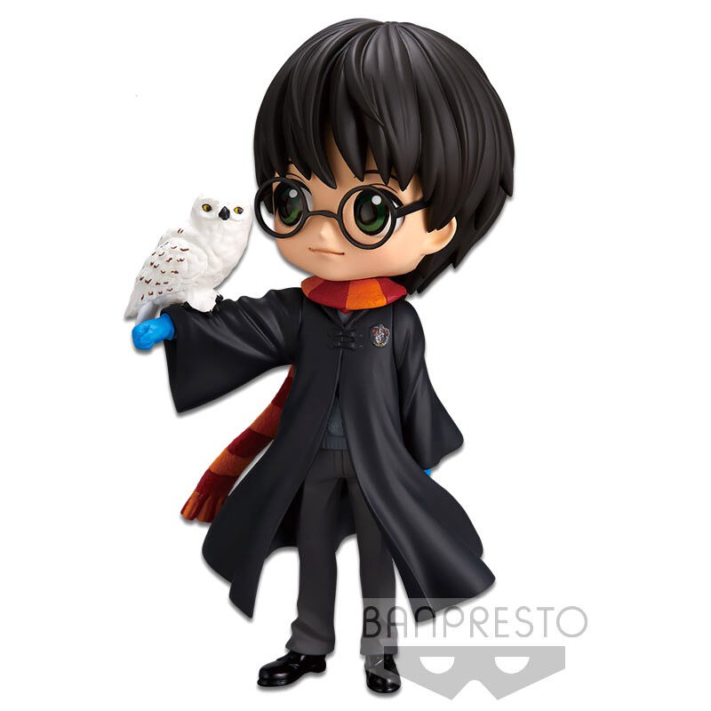 Figura di Harry con Edvige Harry Potter Q Posket 14 cm