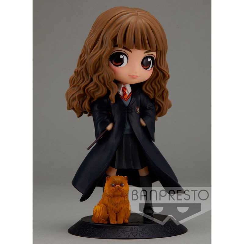 Hermione Granger avec Crookshanks Figurine Harry Potter Q Posket