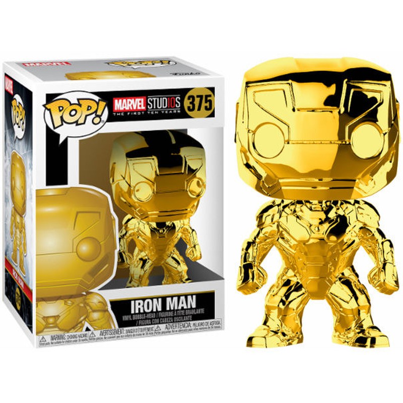 Figurine POP Marvel Studios 10 Iron Man Gold Chrome