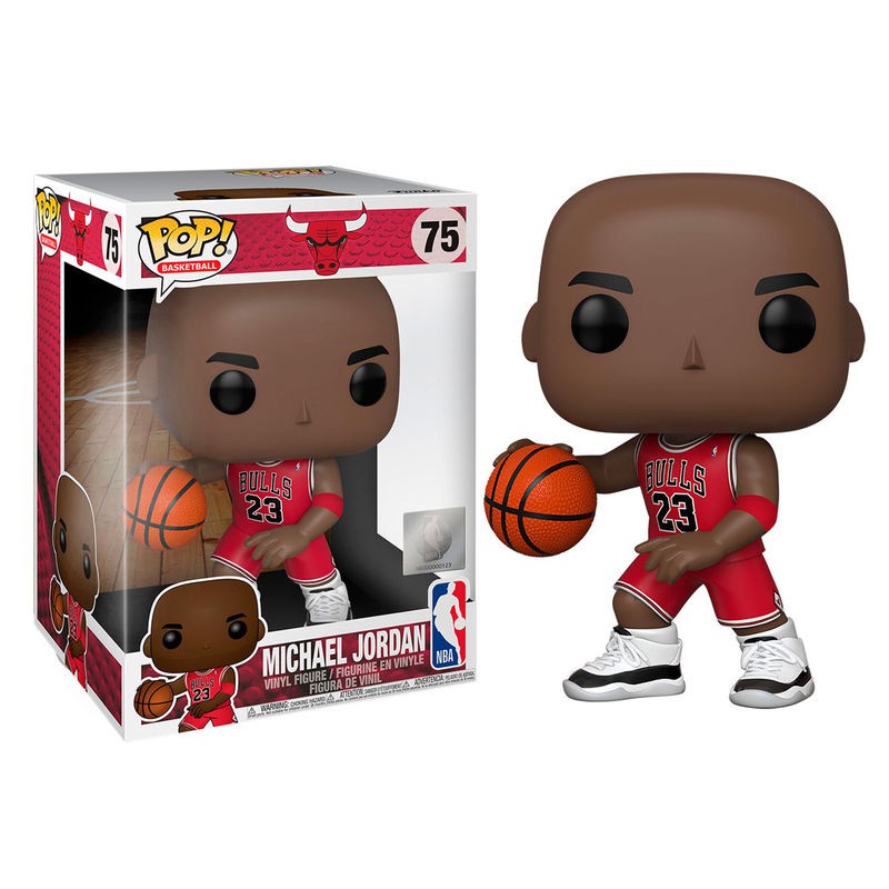 Figurine POP NBA Bulls Michael Jordan Maillot Rouge 25cm —  nauticamilanonline
