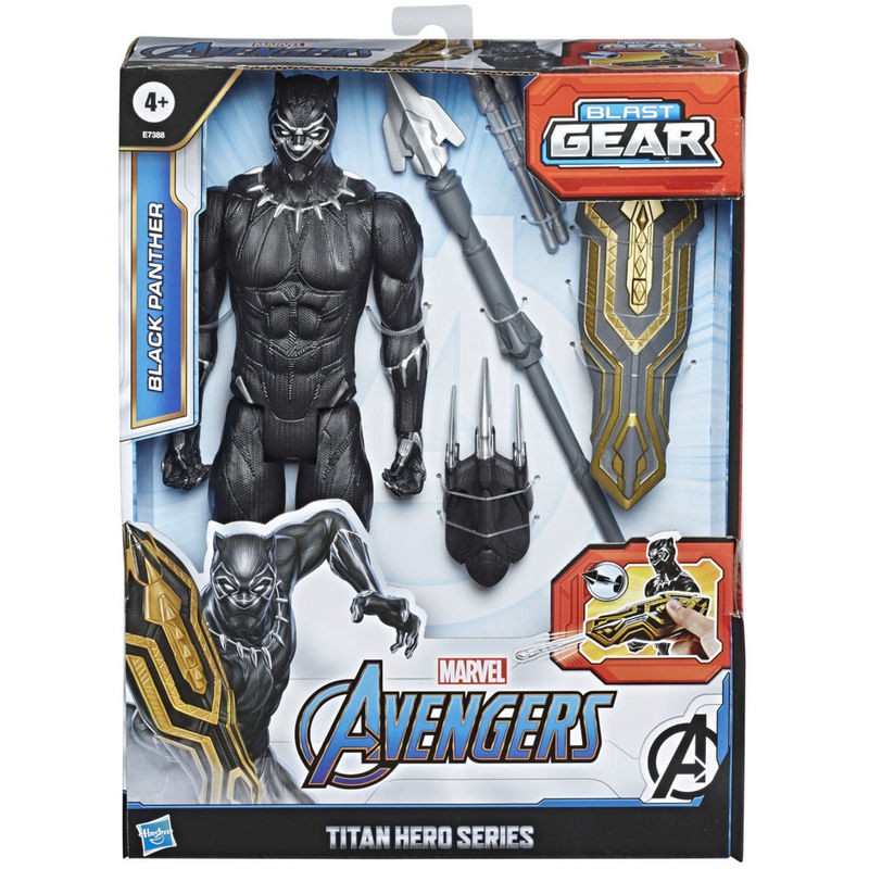 Figurine Titan Hero Series Black Panther Avengers Marvel 30cm