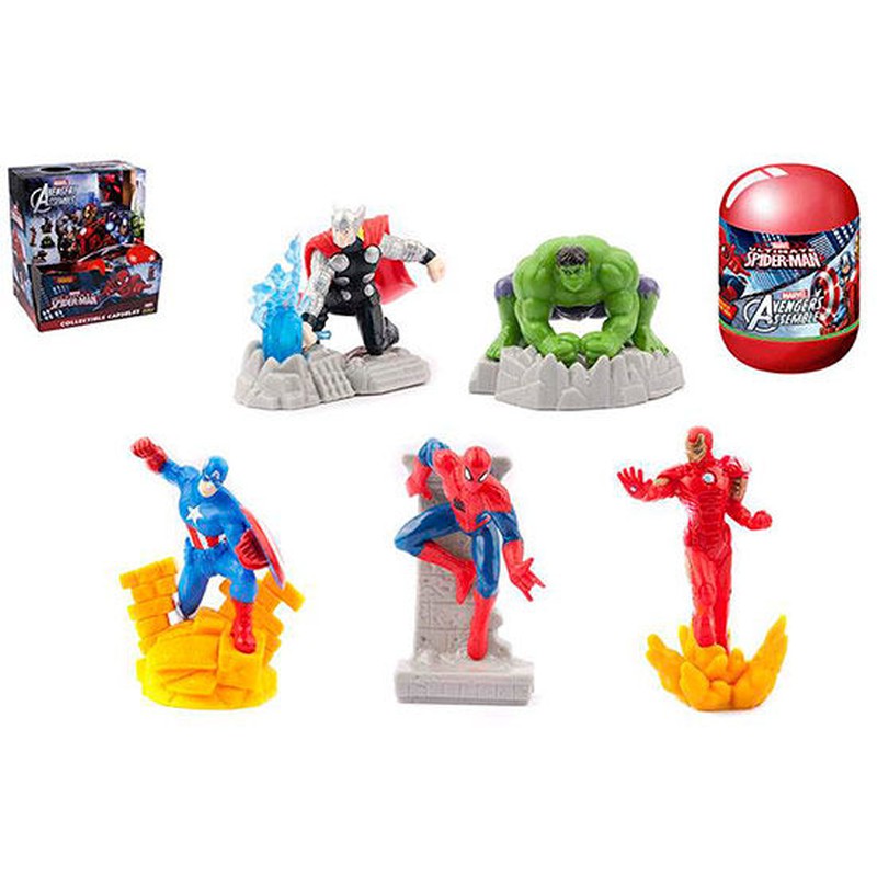 Figurine Avengers Avengers Marvel Assemble présentoir assorti —  nauticamilanonline