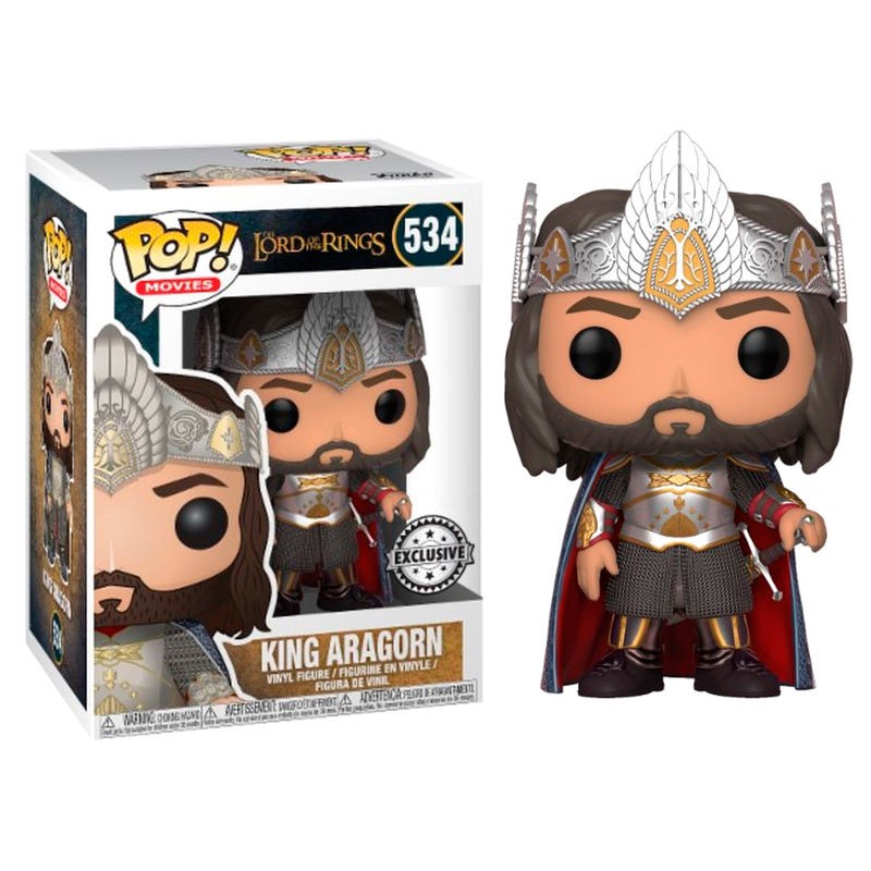Figurine POP Le Seigneur des Anneaux Exclusivité Aragorn