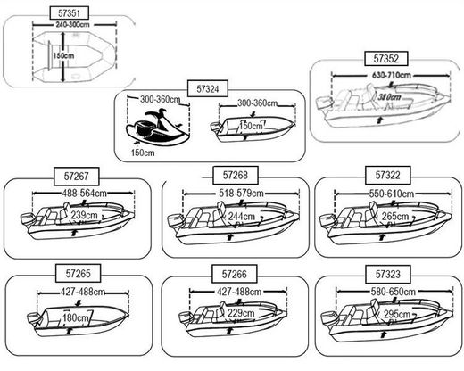 Lalizas Sea Cover Boat Cover