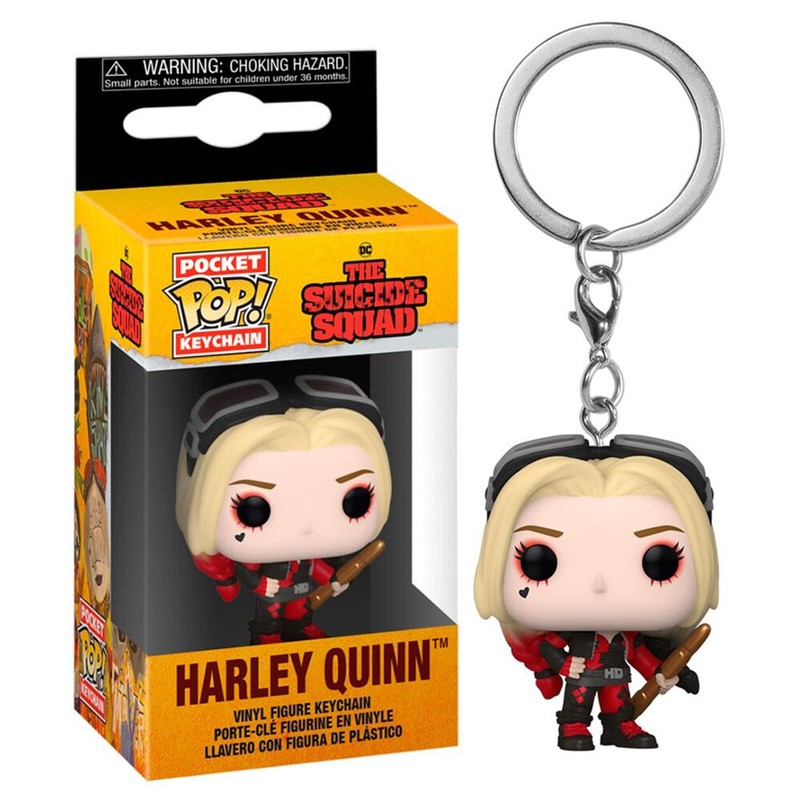 Funko Pop Schlüsselanhänger Schlüsselanhänger DC Comics Selbstmordkommando  Harley Quinn Body 56006 — nauticamilanonline