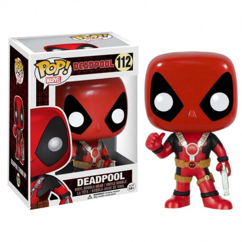 Figura Deadpool Funko POP Deadpool Marvel Acostado - TooGEEK