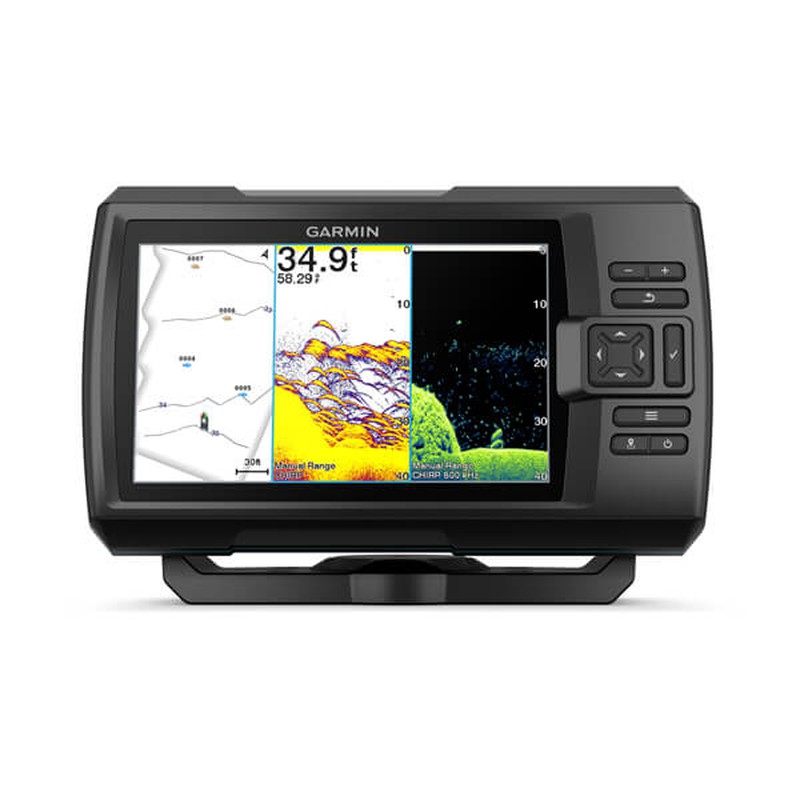 Garmin Striker Vivid 7cv Sonda GPS con Transductor GT20-TM 010