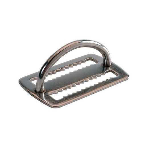 Rutschfeste Edelstahlschnalle mit Cressi Hoop
