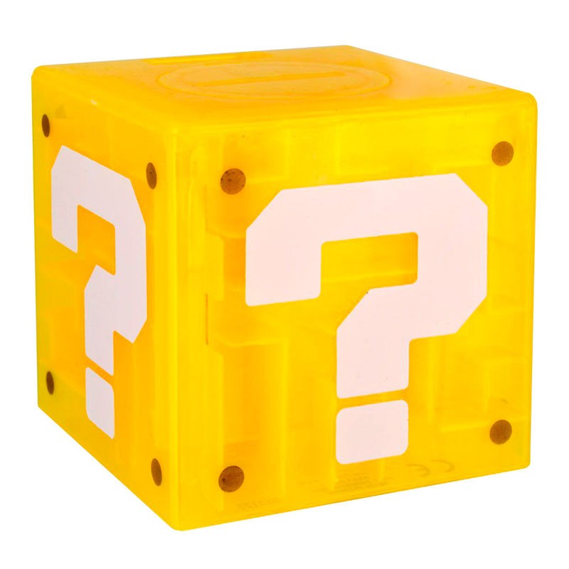 Tirelire Question Block Super Mario Bros Nintendo — nauticamilanonline