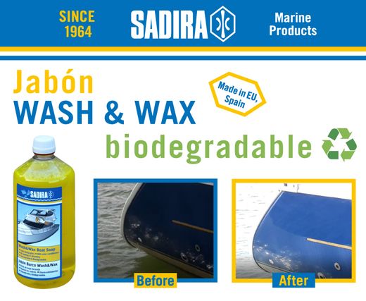 Jabón para Barco Sadira Wash and Wax