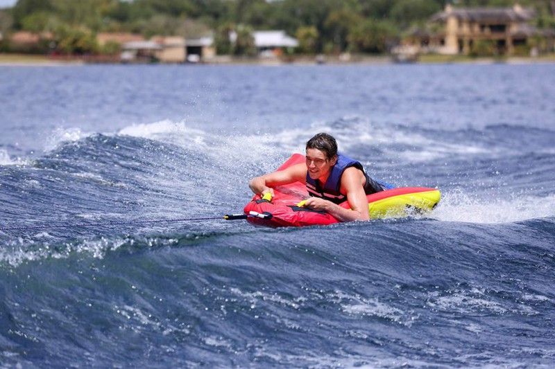 Bouée Tractée Jobe Hydra - Per Adulti, Rosso, Rimorchiabile, PVC E Nylon, Per Sport Acquatici - Foto 11