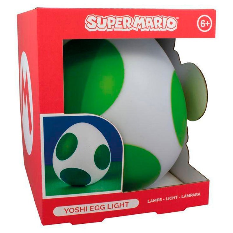 Lampe oeuf Yoshi Super Mario Nintendo