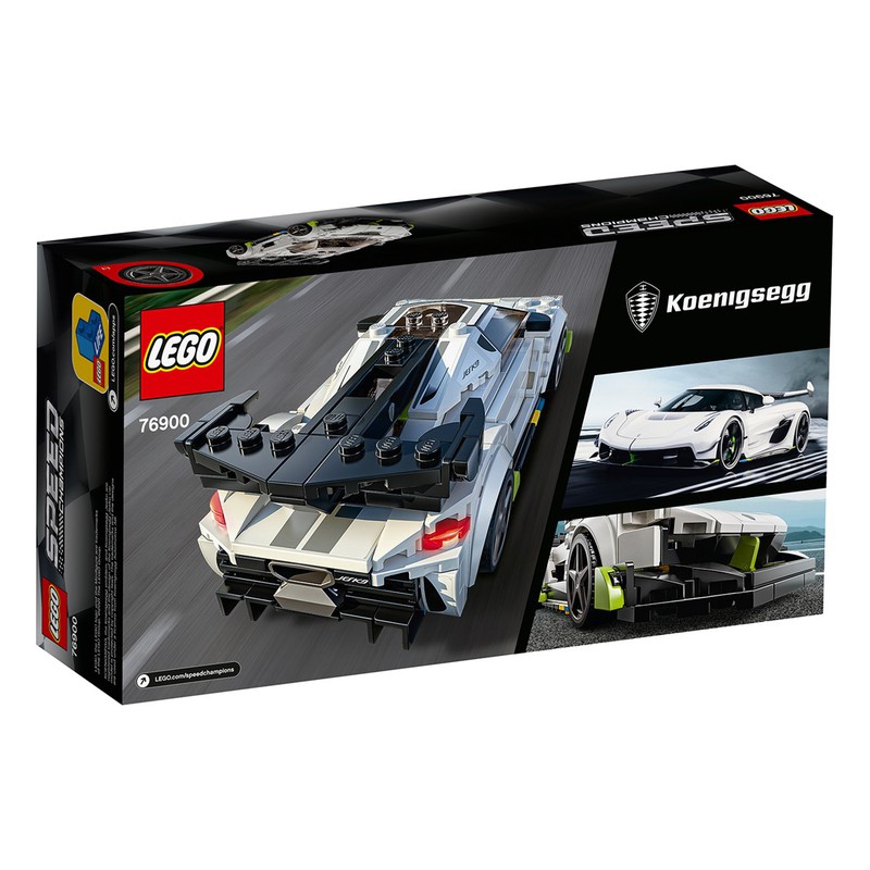 Lego construcciones coche de carreras koenigsegg jesko 76900