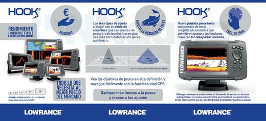 Lowrance HOOK2-4x Bullet Sonda GPS