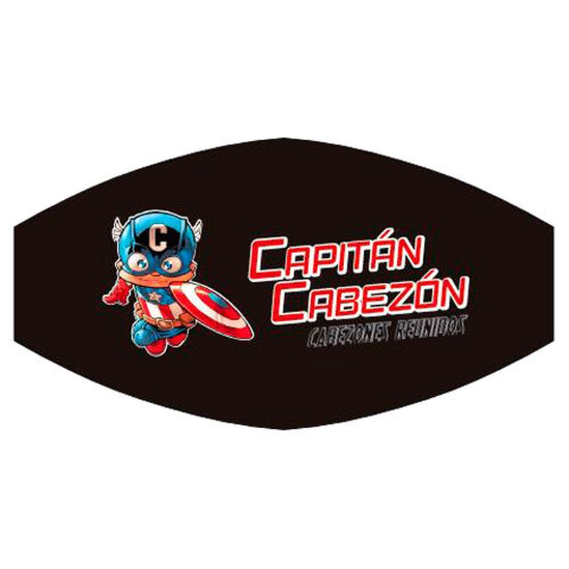 Mascarilla Capitan Cabezon Los Cabezones De Vegas Tienda Nautica Milan