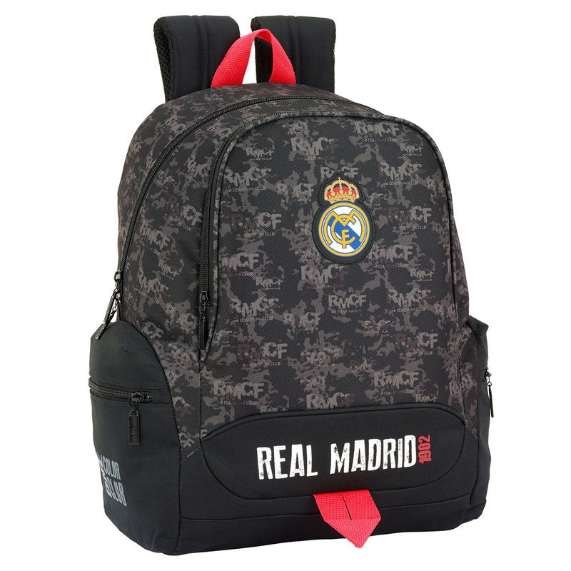 Real Madrid Mochila Infantil Negra/Lima Bernabéu - Real Madrid CF