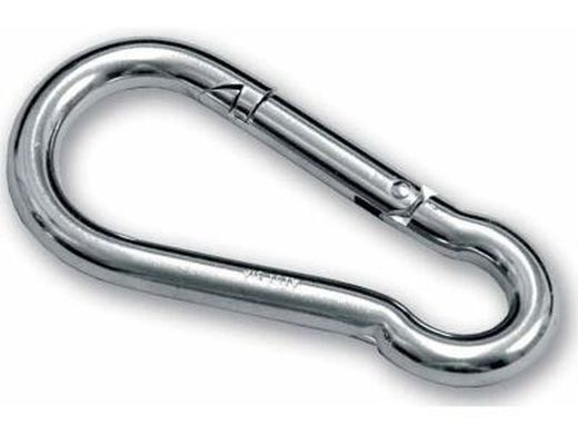 Mousqueton pompier en acier inoxydable
