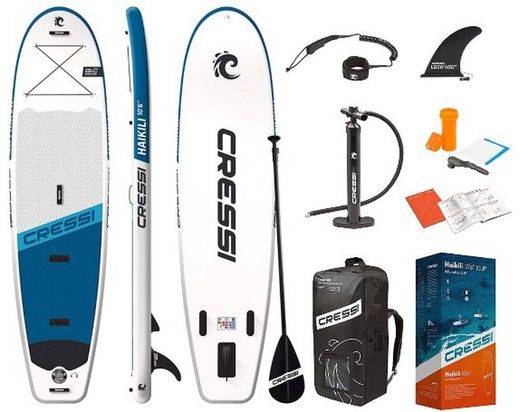 Paddle Surf Cressi Haikili 10'6" Blanco Azul