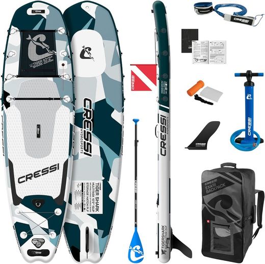 Paddle Surf Cressi Tiger Shark 10'2" Camo